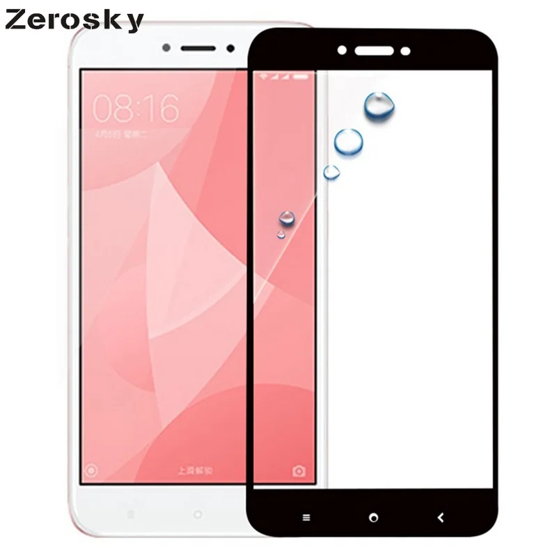 

3D Full Cover Curved Redmi4x Tempered Glass Screen Protective Glass For Xiaomi Redmi 4x Glass Screen Protector Black Gold White