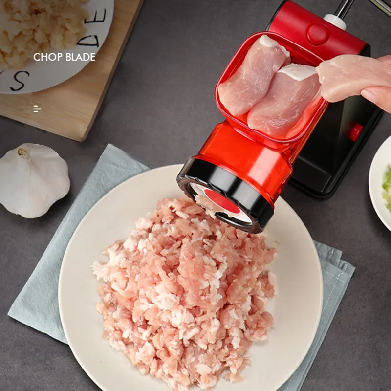

New Multifunctional Home Manual Meat Grinder Shred Potato Slicer Roller Shape Stainless Steel Crank Handle Kitchen Tool HY