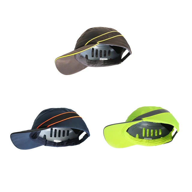 Fashion Sunscreen Cap Work Safety Helmet Breathable Security Anti-impact Light Weight Construction Helmet Self Defense Weapons