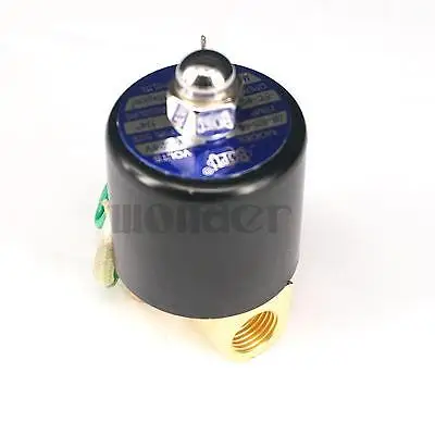 AC24V N/C 2-сторонний 1/4 &quotBSP газовый водяной пневматический Электрический