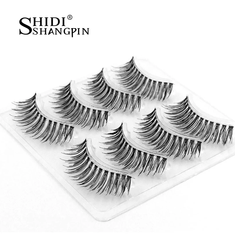 

4 Pair Crisscross False Eyelashes Eye Lash Voluminous Make Up Long Thick Fake Eyelashes Extensions Makeup Tool False Lashes #m08