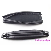 50pcs lot Zipper Headband Head Band Cushions Pads with plastic locking clamps for Bose QuietComfort QC2 QC15 Headphones headband