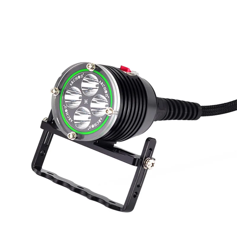 Карманный фонарик для дайвинга ARCHON WH46 DH40 подводный свет 4 * L2 U2 Led 4000LM канистра