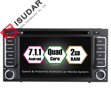 Android 7.1.1 Two Din 6.2 Inch Car DVD Player For Toyota/Corolla/Subaru/Forester/Impreza RAM 2G WIFI GPS Navigation Radio Maps