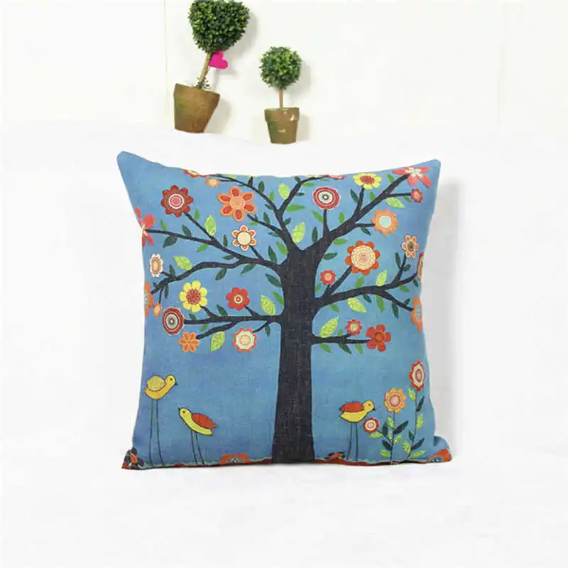 

Attractive Floral Printed Pattern Pillowcases Cover Super fabric Home Bed Decorative Throw Bedding Pillow Case