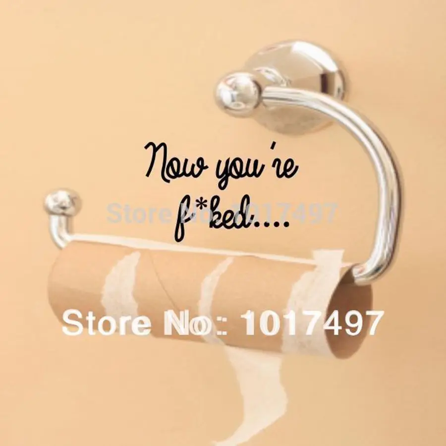 Meuble Salle De Bain En Teck Leroy Merlin ~ humour citations salle de bains mur de vinyle autocollant si ge de Meuble Salle De Bain En Teck Leroy Merlin ~ humour citations salle de bains mur de vinyle autocollant si ge de