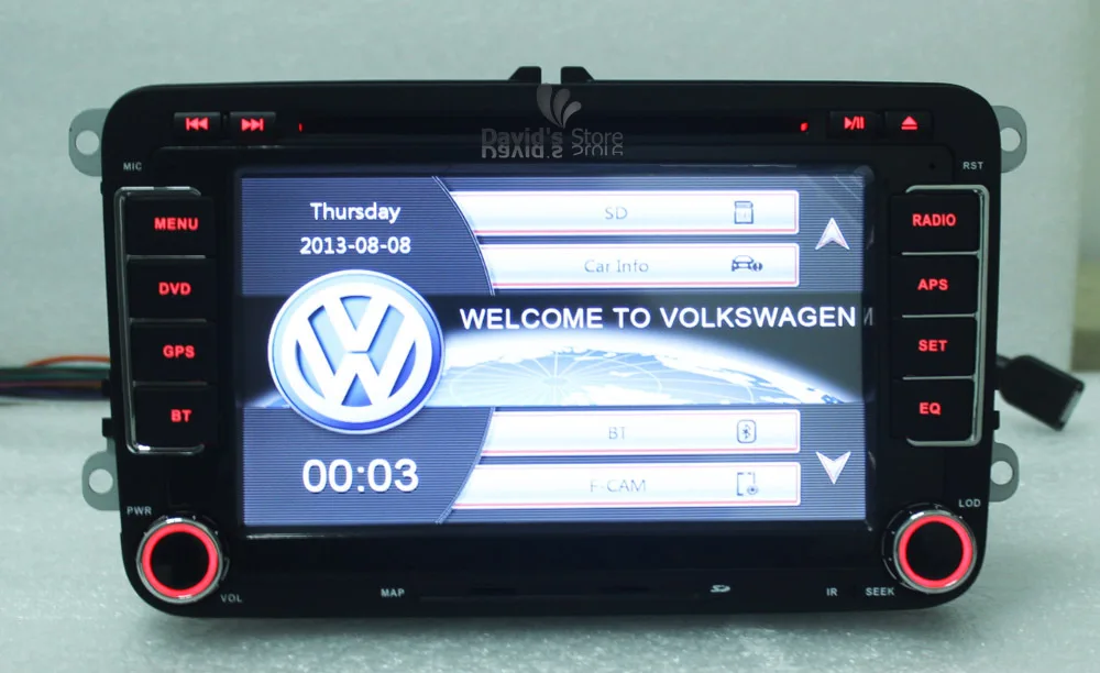 7inchs Car Navigation for Volkswagen with Built-in Canbus 3