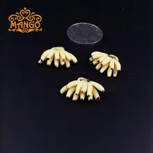 Мини кукольный домик миниатюрная сцена декоративные аксессуары глина ручной работы кукольный бананов модель еды