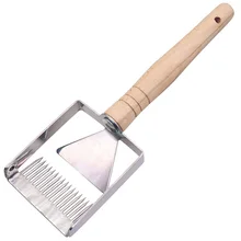 5 шт. Пчеловодство два в одном срезанный медовый Скребок Лопата пчеловод пчелиная ферма хранение меда обработка ручные инструменты скребок пчеловодства