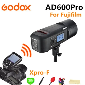 

Godox AD600Pro 2.4G Wireless X System TTL Outdoor Li-Battery Studio Flash Strobe Light + Xpro-F Flash Trigger for Fujifilm FUJI