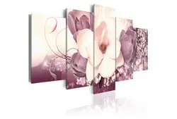 5 шт./компл. новый красивый цветок стены Книги по искусству мировой живописи Географические карты печатные картины холст для Гостиная дома