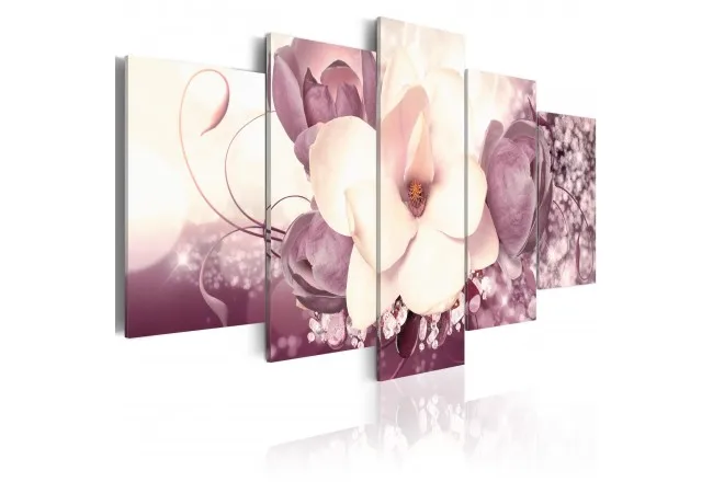 

5 Pcs/Set New beautiful flower Wall Art Painting World Map Canvas Printed Painting for Living Room Home Art/PJMT-20