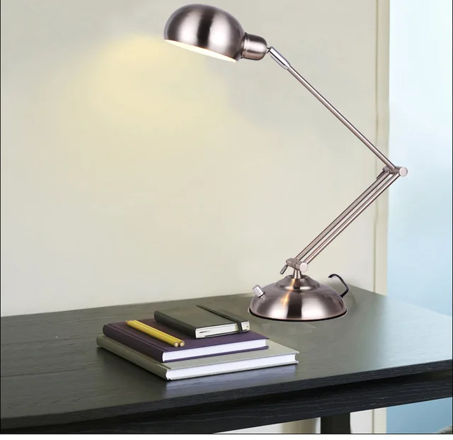Foldable table light desk light lamp Long LED Arm Desk Lamps Flexible LED Office Table Lights