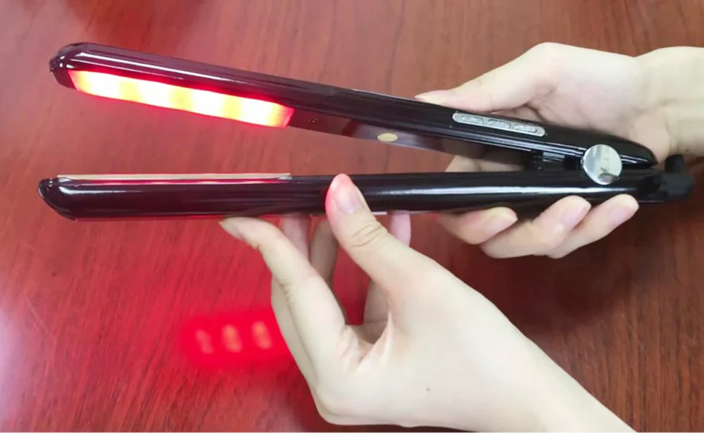 2019 новый профессиональный ультразвуковой инфракрасный уход за волосами утюжок