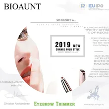 BIOAUNT 1 шт. электрический триммер для бровей Макияж безболезненный глаз бровей Эпилятор минибритва бритвы портативный для лица удаления воло...(China)