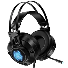 G20 игры Headphone7.1 виртуального канала с вибрацией двойной чип сабвуфер стерео бас наушники гарнитуры с микрофоном для PC Gamer