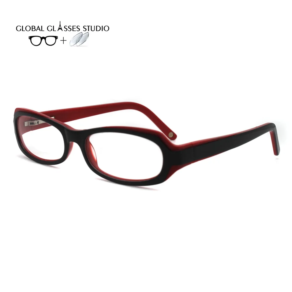 

Woman Acetate Glasses Frame Eyewear Eyeglasses Reading Myopia Prescription Lens 1.56 Index VC2105