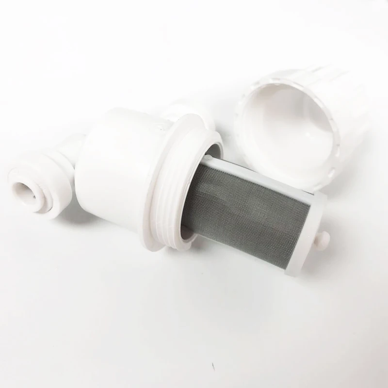 

Filter Water Purifier With SS Filter Net Inside Mini 1/4''Slip Lok Home Garden Connector Misting Cooing Low Pressure Misting Kit