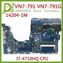 Материнская плата KEFU 14204-1M 448.02G13.0 для acer Aspire VN7-791 VN7-791G mianboard i7-4710HQ