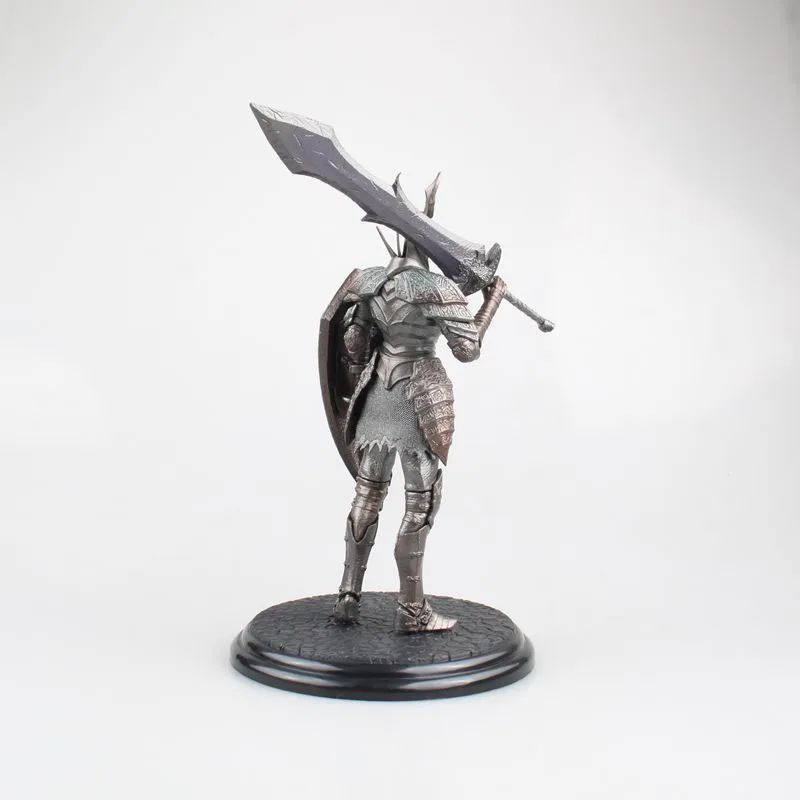 20cm Game Dark Souls DXF Sculpt Collection Vol.3 Black Knight Banpresto Faraam Knight Artorias The Abysswalker Action Figure (4)