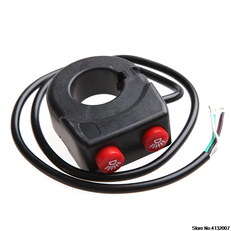 7//8/'/' Pit Dirt Motorcycle Bike Handlebar On Off Button Head Fog Light Switch