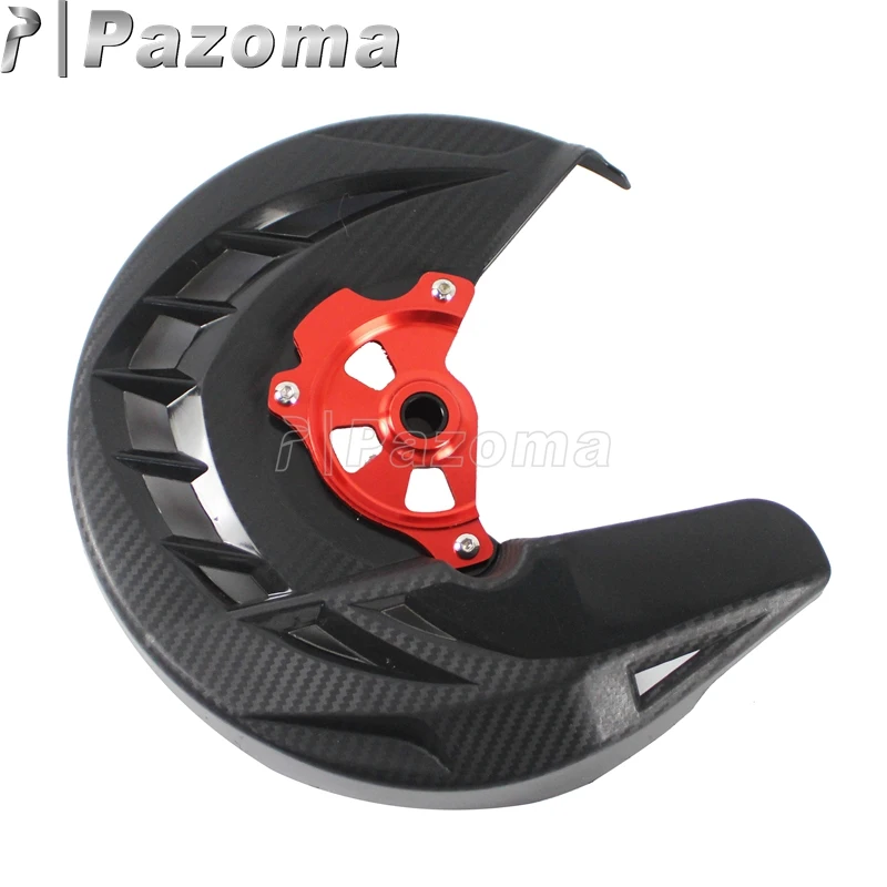 Motorcycle ABS Plastic Black Front Brake Disc Guard Protection Cover for Honda CRF250L CRF250M