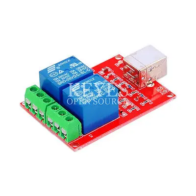 

5V USB Relay 2 Channel Programmable Computer Control Smart Home New