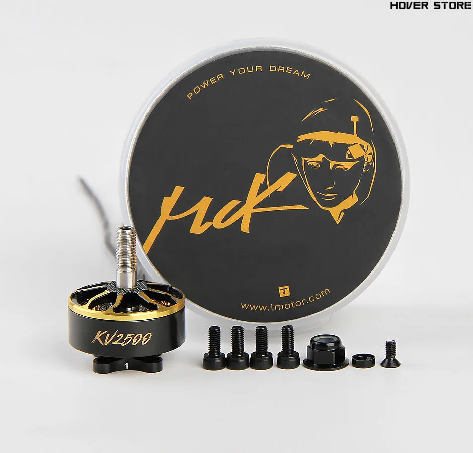Оригинальный Т мотор tмотор MCK 2207 1800KV 2500KV 4 6S FPV Бесщеточный для радиоуправляемого