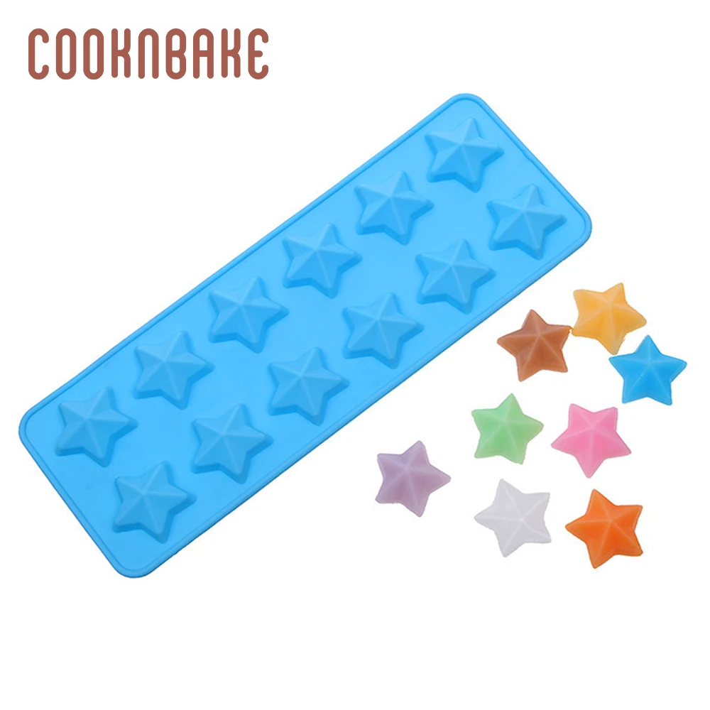 Силиконовая форма COOKNBAKE для шоколада в форме звезды конфет клейкая помадки