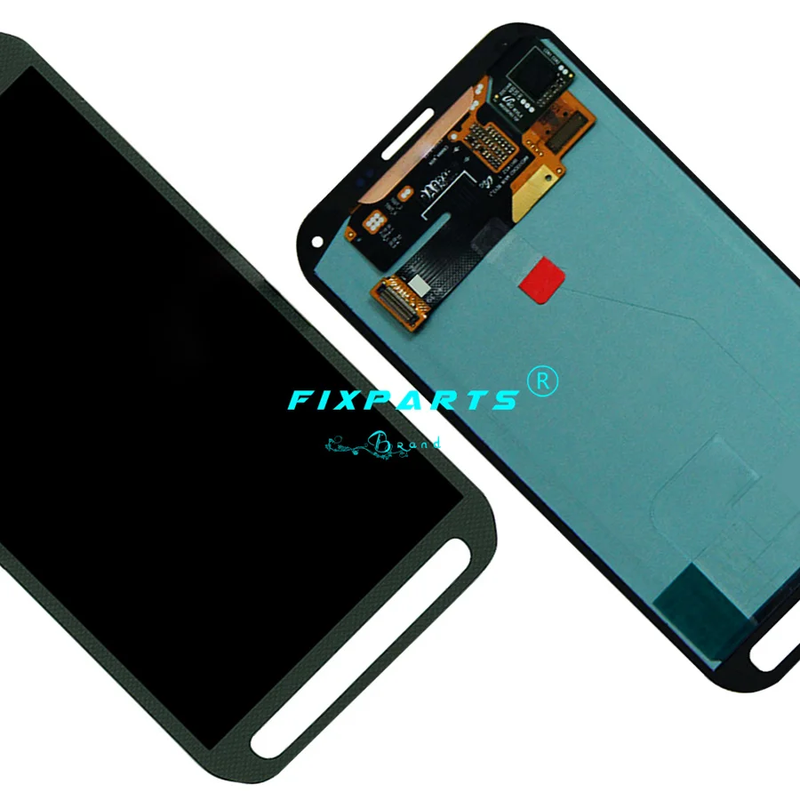 For Samsung Galaxy S5 Active AMOLED LCD G870 LCDS Display Screen Touch Screen Digitizer Assembly GrayGreen Color Replacement (5)