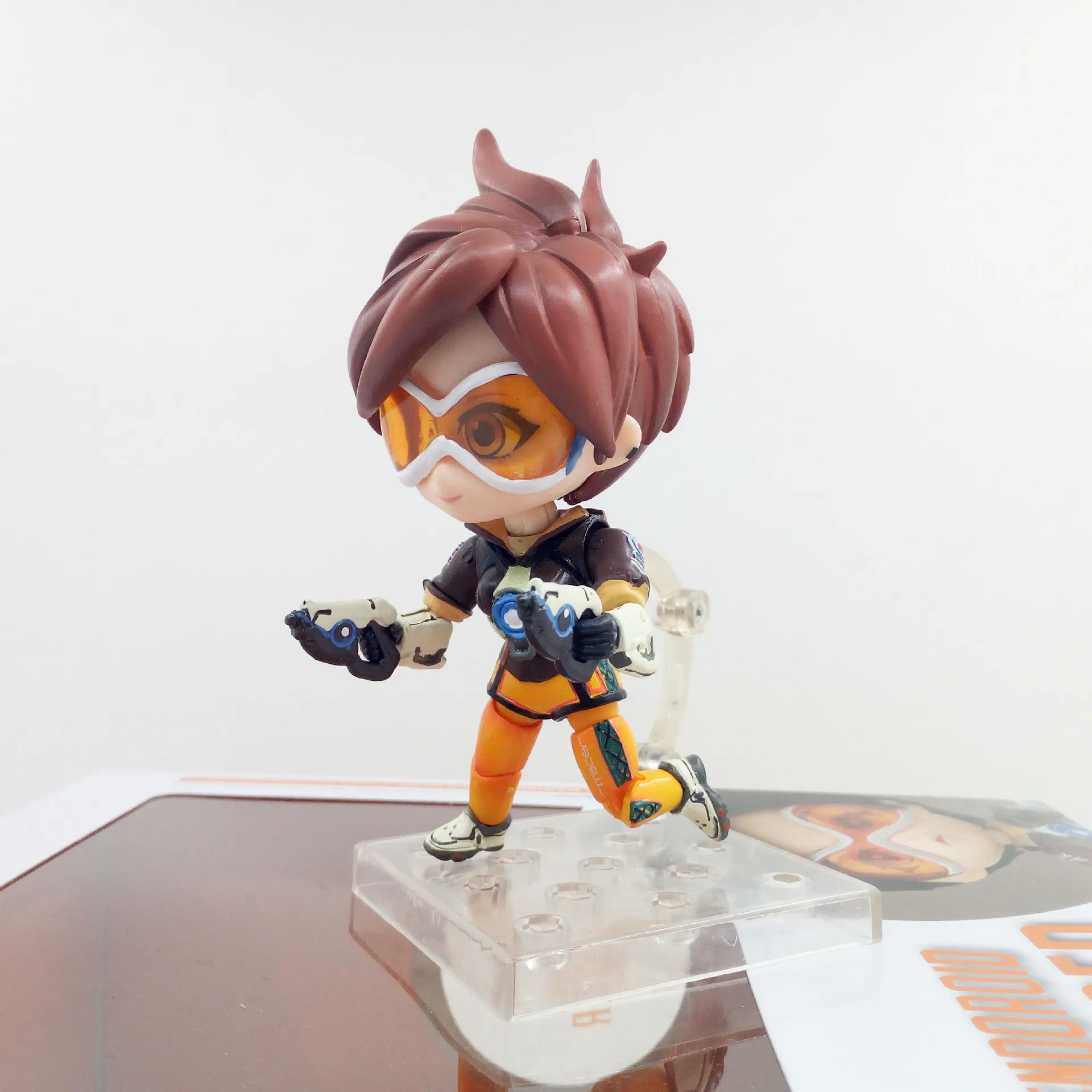 Аниме игра OW Nendoroid 730 милые Kawaii Tracer 10 см фигурка игрушки