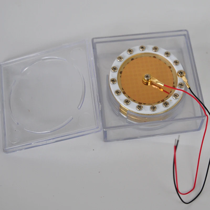 34mm 24k Gold Capsule Large Diaphragm Microphone Cartridge Core