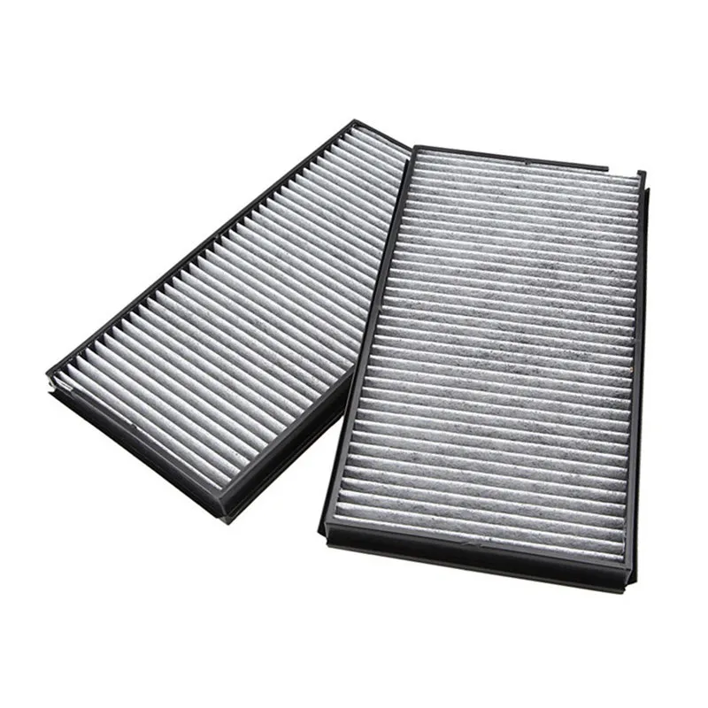

2PCS Car Cabin Air Filter Auto air conditioning grid For 2004-2010 BMW E60 528i 535i 535xi 545i 550i 650i M5 M6
