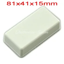 Small Desk top Plastic Enclosure Box Case White 81x41x15mm HIGH QUALITY