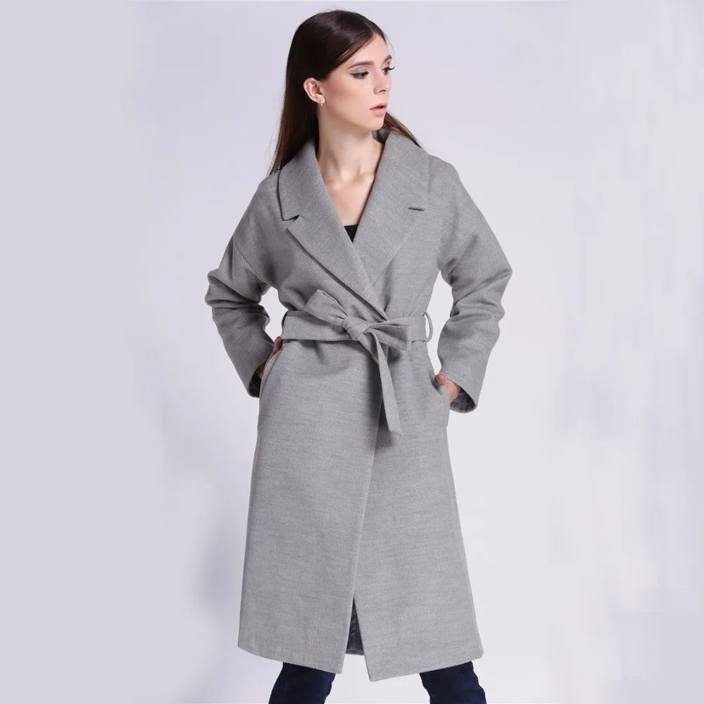 Cheap and Chick Long Design Woolen font b Jacket b font for Fashion font b Women
