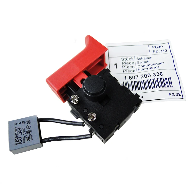 Free shipping! Replacement Electric Drill Switch for Bosch TBH-260 TBH260, Power tool accessories, High-quality