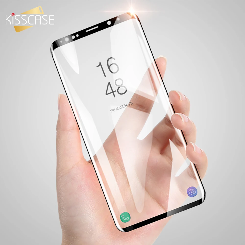 

KISSCASE Glass For Samsung Galaxy S9 S8 Screen Protector For Samsung S8 S9 Plus Tempered Glass Film For Galaxy S8 Screen Protect