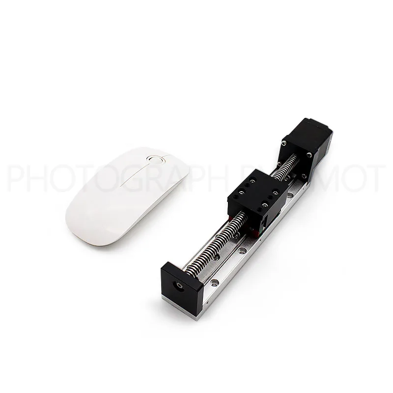 

50mm-300mm CNC Mini Linear Rail Set Guide Small Linear Stage Actuator Screw Lead Linear Motion Slide Table