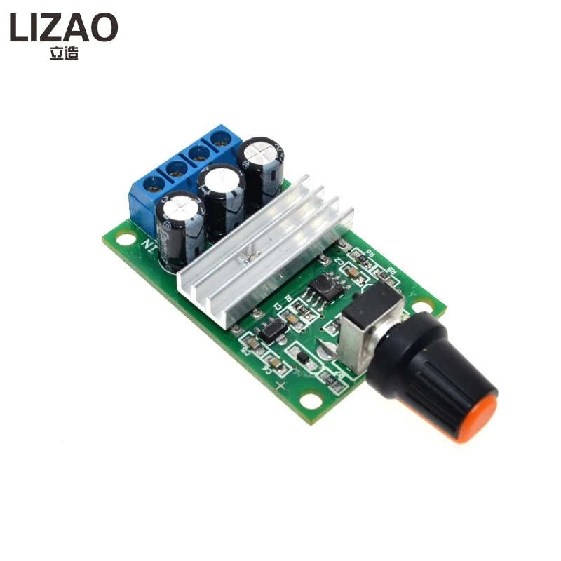 

DC 6V 12V 24V 28VDC 3A 80W PWM Motor Speed Controller Regulator Adjustable