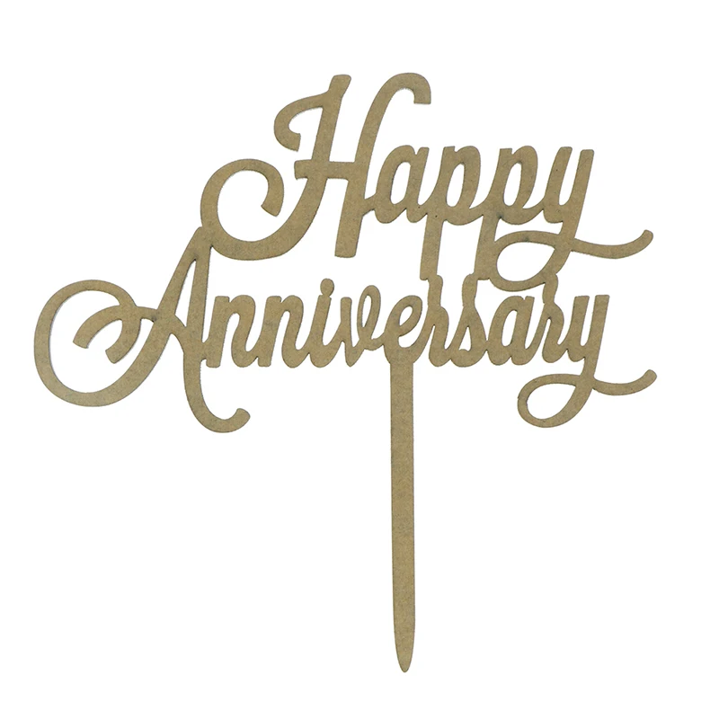 

Cake Topper Wedding Cake Inserted Card Party Refinement Cake Decoration Cake WordPad 15.1*14.5cm