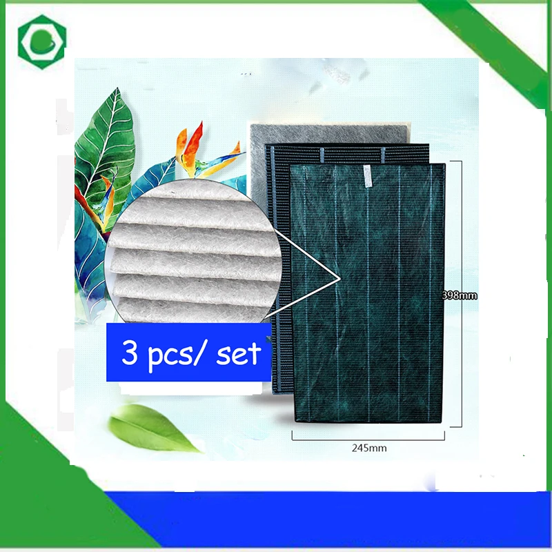 1Set Heap Filter KC Z280SW For Sharp KC Z280SW KC W280SW KI DX70 KC C100SC KC