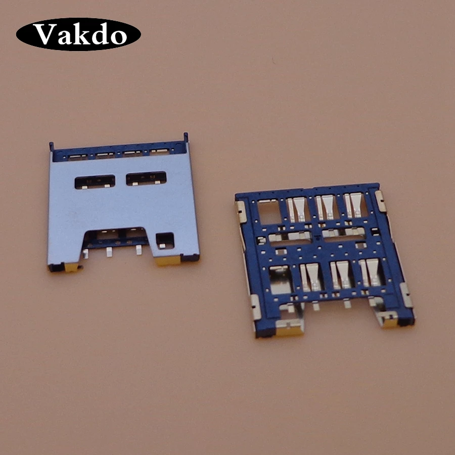 10 шт. разъем для сони Xperia E3 D2202 D2203 D2206 D2212 Sim Card Reader держатель лотка Слот