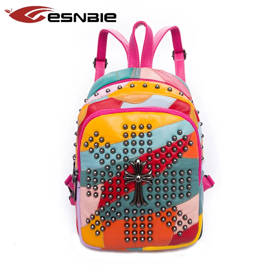 font b Women b font font b Backpack b font 100 Real Sheepskin High Quality