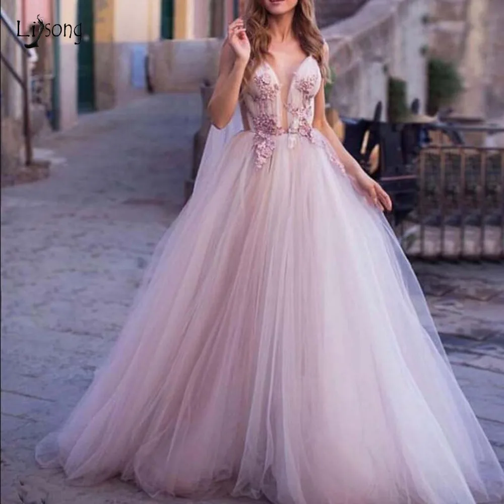 

Romantic Floral Lavender Evening Dresses 2019 With Long Tulle Cloak Ribbon Lave Prom Gowns Backless Party Dress Abendkleider