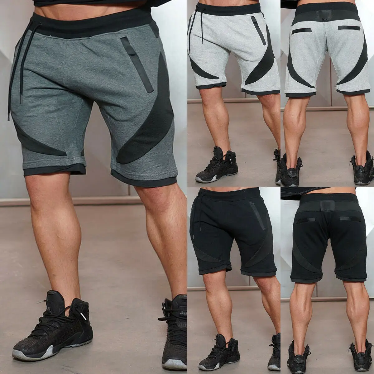 track pant shorts mens