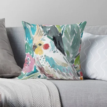 

PARASOL THE COCKATIEL Pillow Covers Cases Pattern Nordic Cover Cushion Pillowcase Square Print