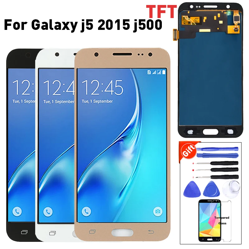 Для Samsung Galaxy J5 2015 j500 J500F J500G J500M J500H телефон ЖК дисплей сенсорный экран дигитайзер