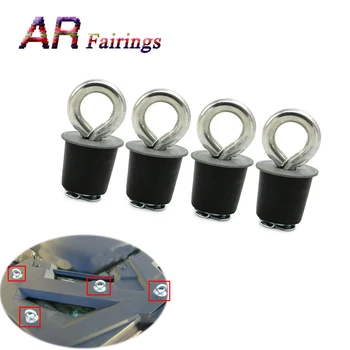 

4pcs Lock and Ride Type Tie Down Fasteners For Polaris Lock and Ride Eye Bolt Type Tie Down Sportsman RZR ACE ATV