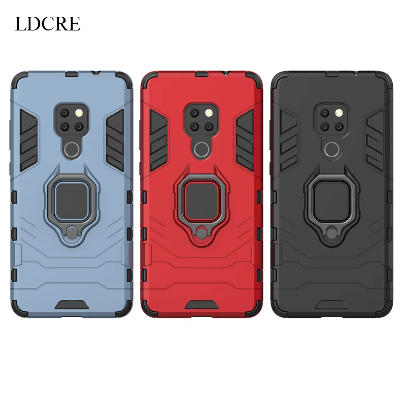 

For Huawei Mate 20 Case Magnetic Finger Ring Kickstand Hard Phone Case For Huawei Mate 20 Cover For Huawei Mate20 Fundas