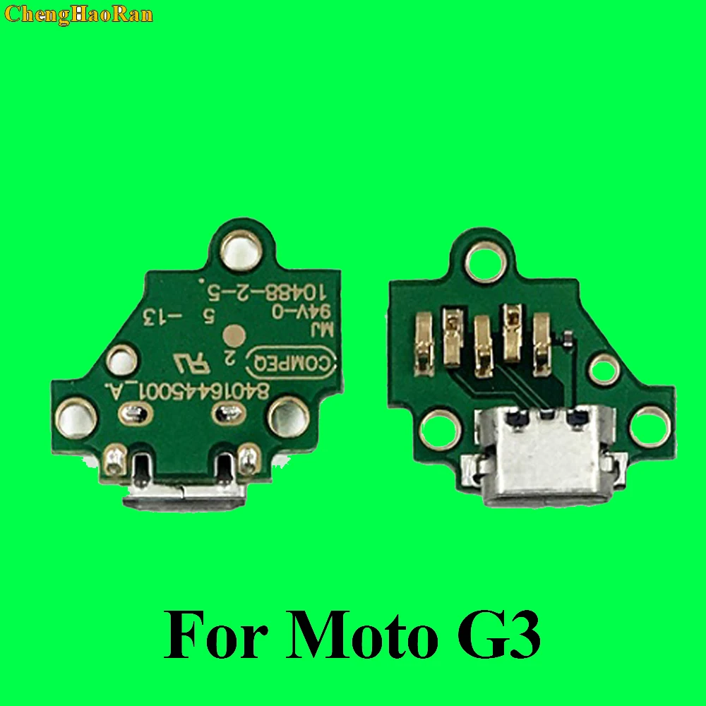 

ChengHaoRan 1pc USB Dock Charging Port Connector Board with Flex Cable For Motorola Moto G3 Charger Port Flex Ribbon